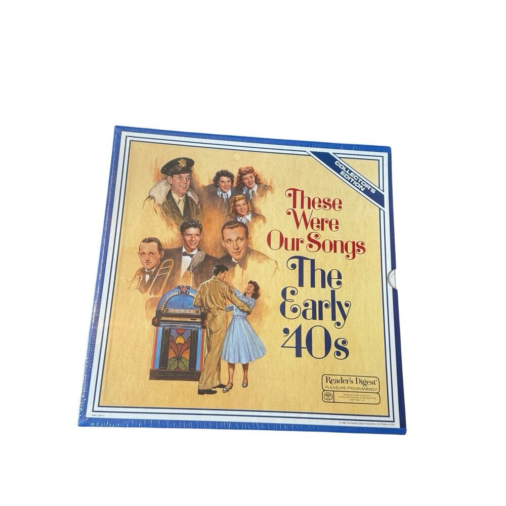 Vintage Readers Digest Early 40s Songs Box Set Sealed Big Band WWII‎ Era LPs